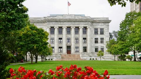 Harvard Medical School courtyard