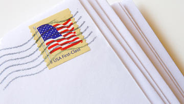 Pile of Stamped Envelopes
